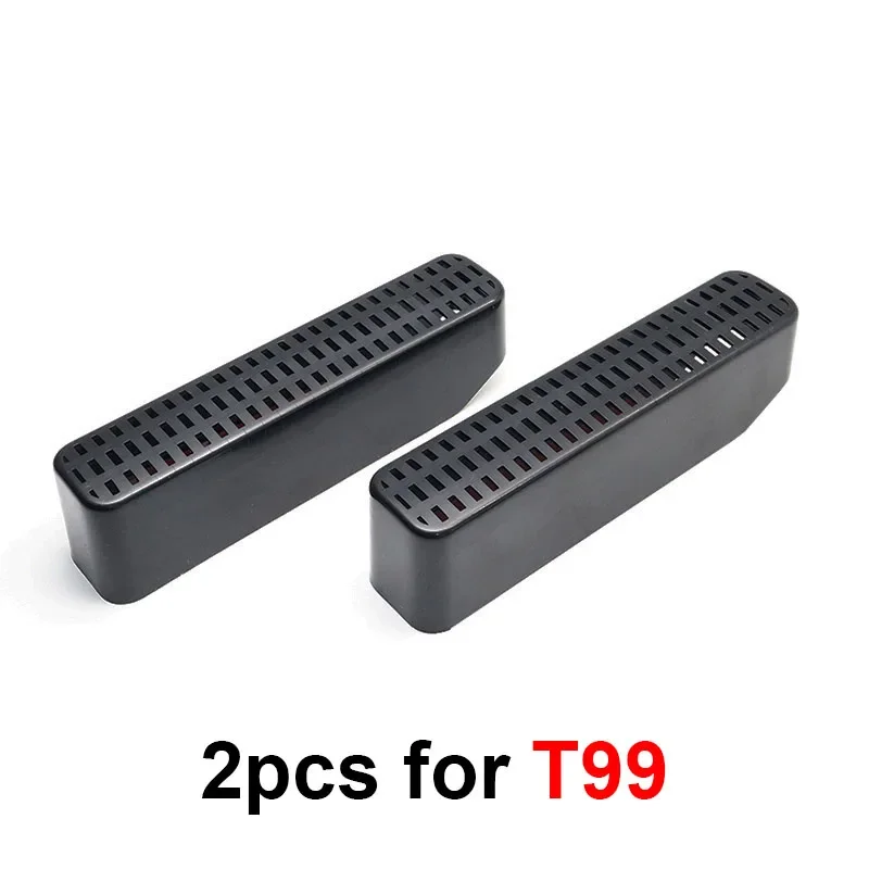 2pcs For FAW BESTURN T99 T55 T77 X80 B70 Anti Blocking Cover For Rear Air Conditioning Outlet Under Seat Protective Cover