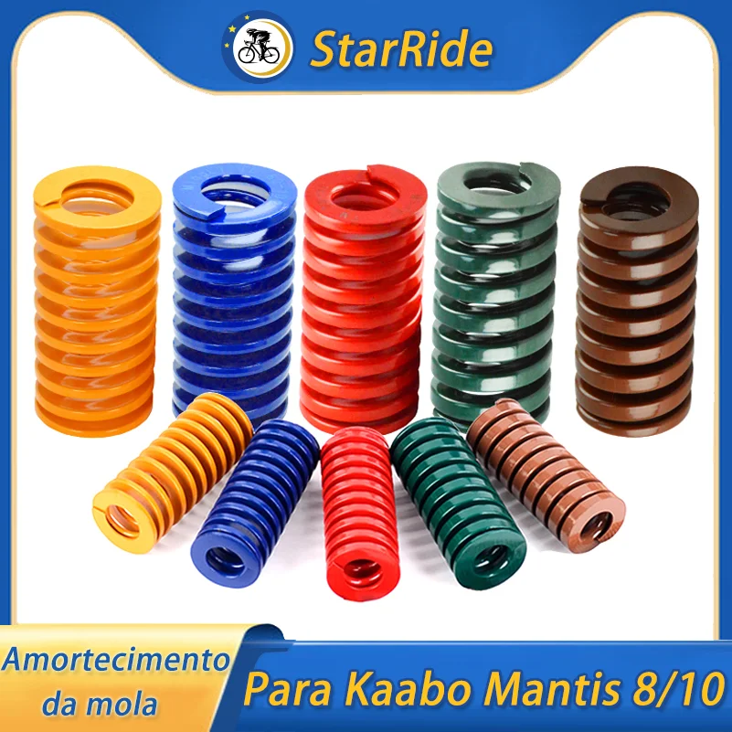 Amortecedor helicoidal da mola da suspensão para Kaabo Mantis 8/10 Scooter elétrico 35x60 35x65 dianteiro traseiro amortecedor Acessórios Peças sobresselentes