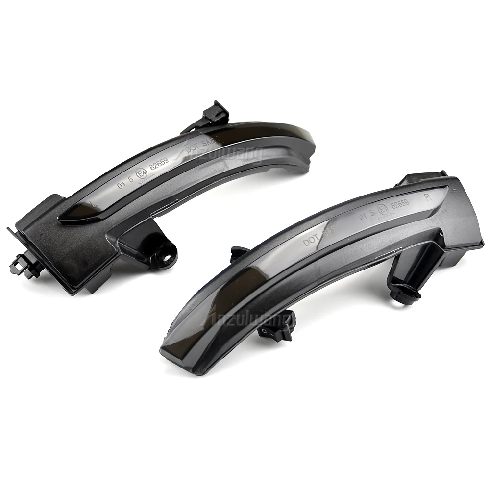 LED Turn Signal Arrow  Side Mirror A pair Dynamic Blinker For Renault Megane IV Talisman 2016-2019