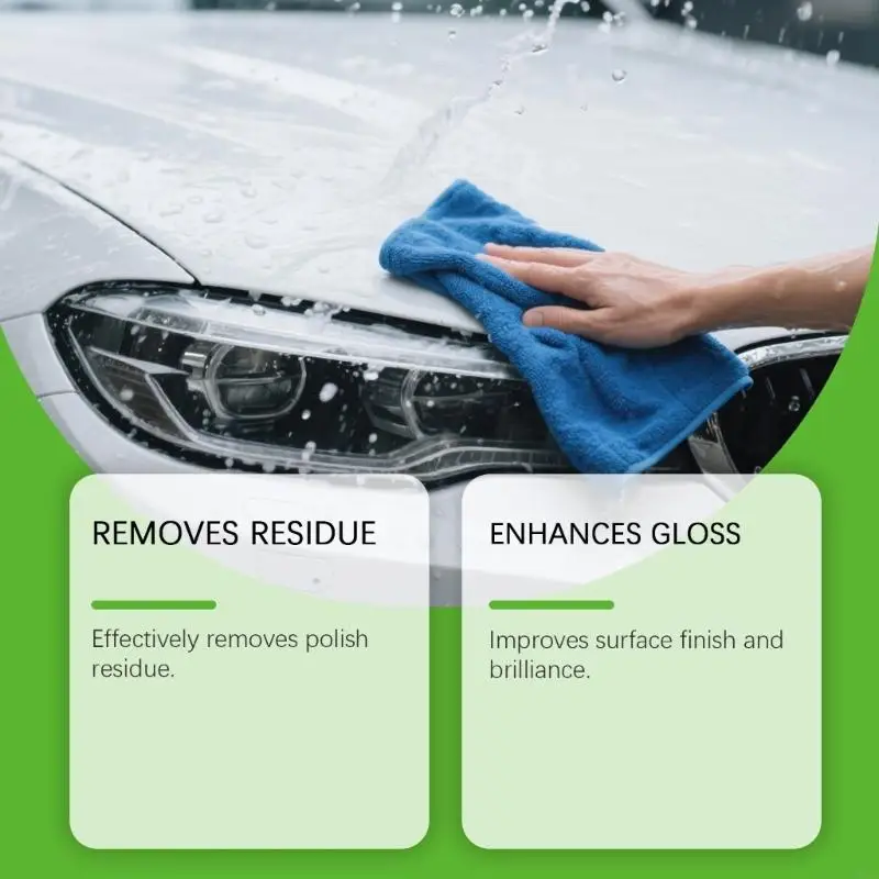 Mild Car Wash Liquid in a 100ml Small Bottle for Exterior Vehicle Cleaning, Routine Daily Upkeep, and Simple Storage With H9EE