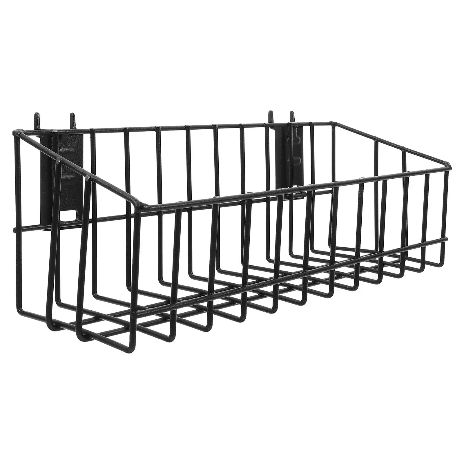 

Small Bookshelf Hanging Wire Basket Stainless Steel Book Rack Storage Holder Office Nursery Classroom Decor Wire Basket