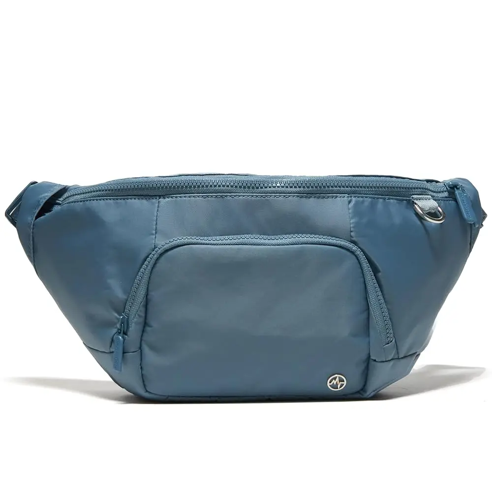 

Сумка-бананка Everywhere Belt Bag с сетчатыми карманами и регулируемым ремнем, 6 л / цвет индиго