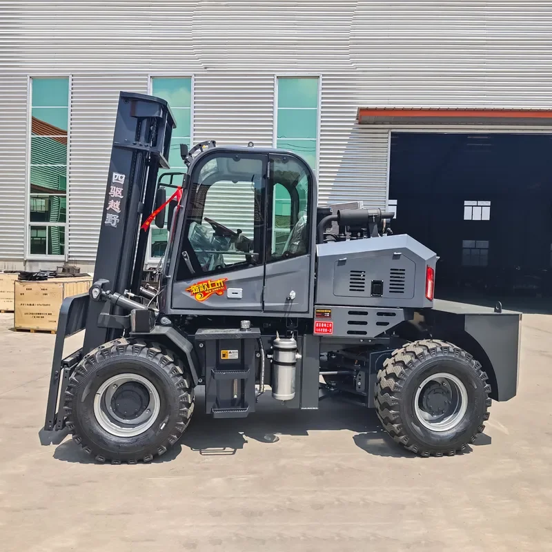 2026 CE New Arrivals 4x4 All Terrain Forklift Machine 3.5 Ton 4 Ton 5 Ton 6Ton 7Ton Forklift Trucks Off-road Forklift