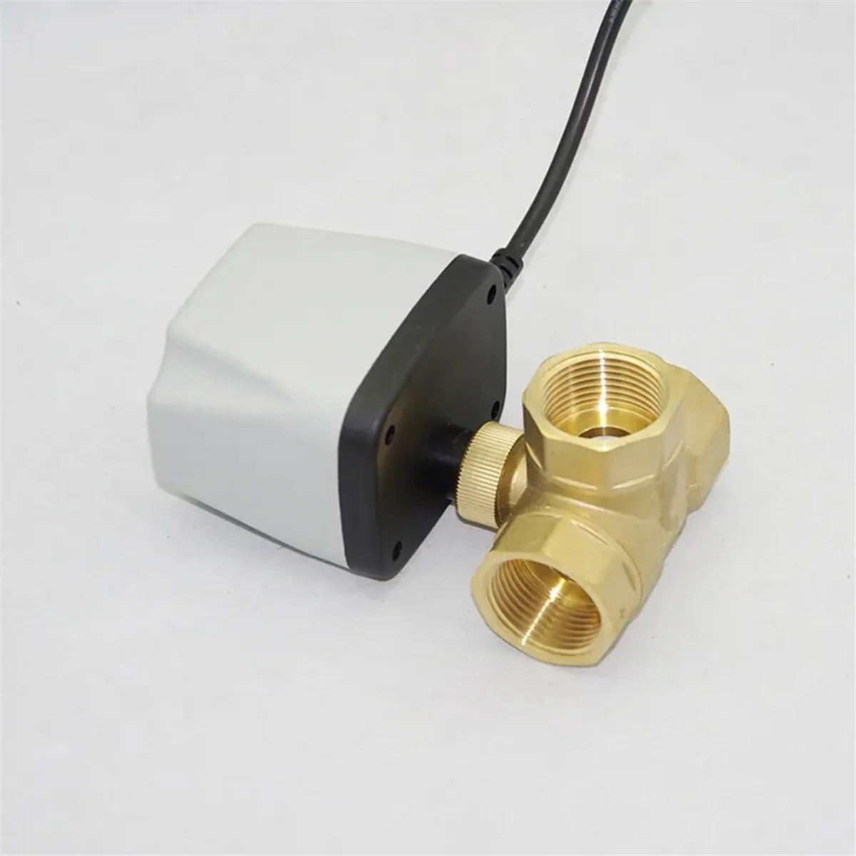N18R Brass Normally Closed Quick-Open Motorized Ball Valve 2-Wire Brass Electric D50