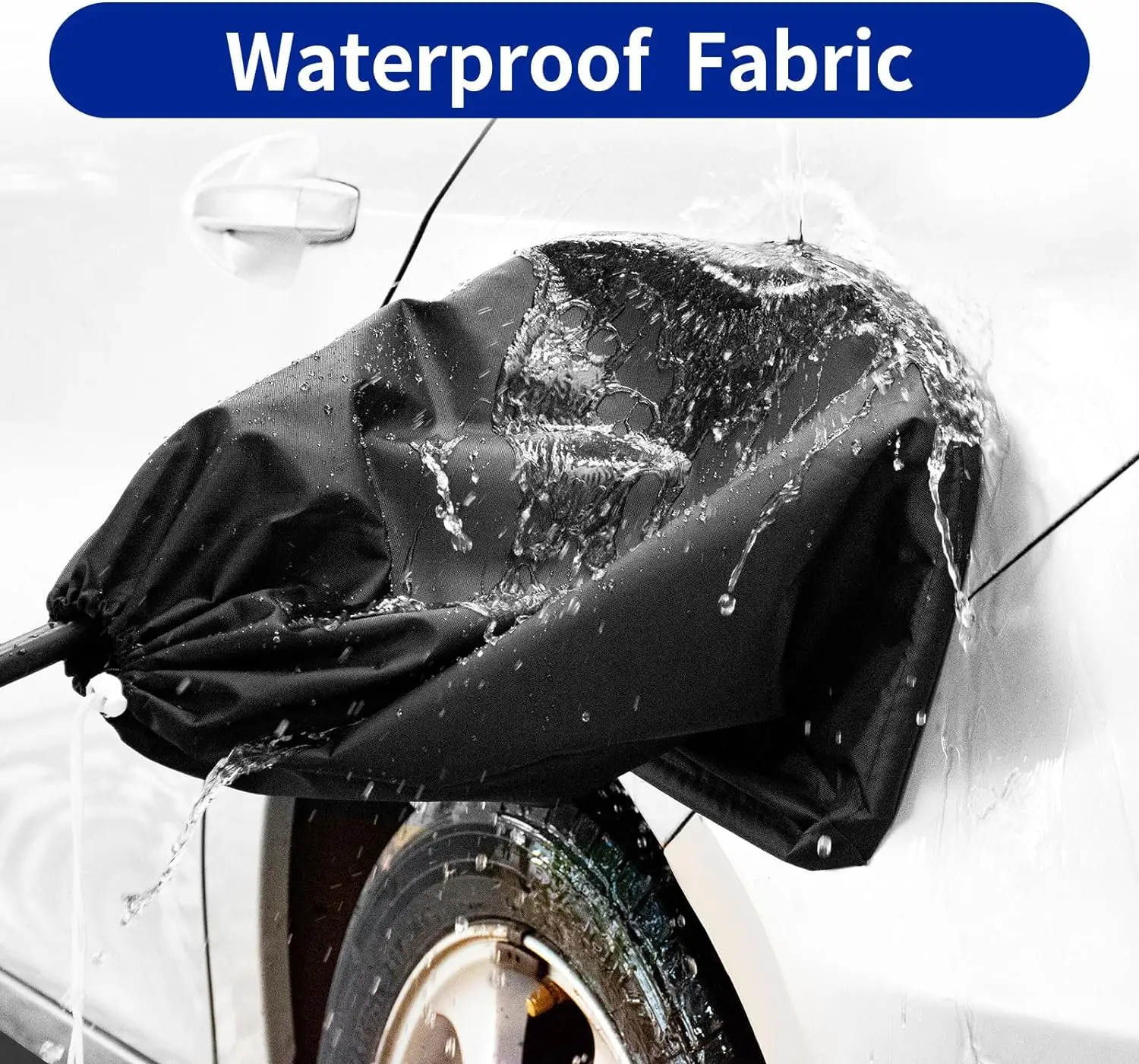 EV Charger Port Cover, Electric Car Charger Plug Cover, Outdoor Waterproof Winter Snow Rain UV All-Weather Protection