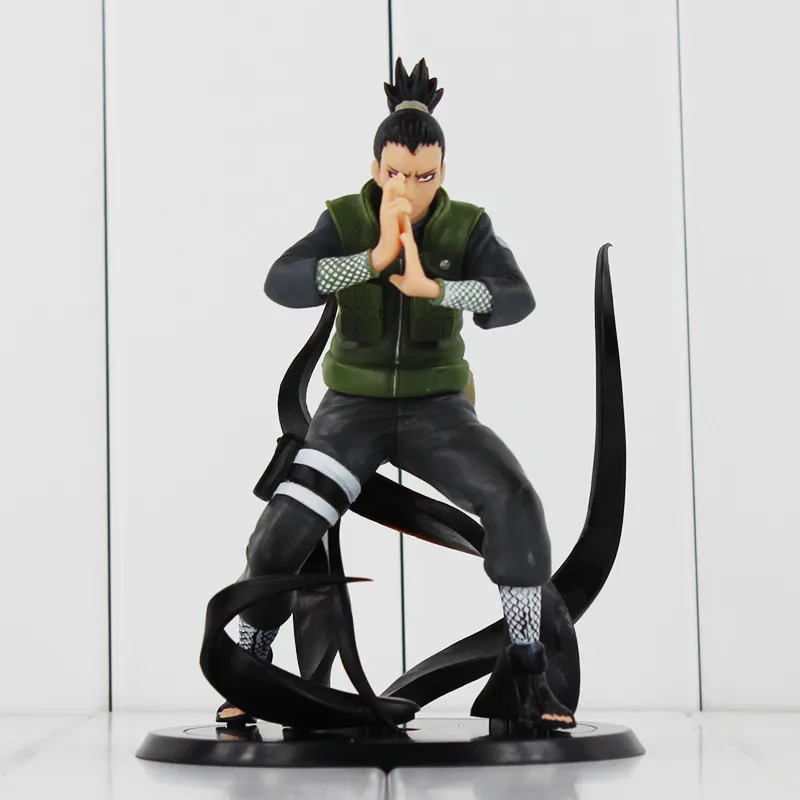 Lover Anime NARUTO Figure Nara Shikamaru Shippuden PVC Action Figure NARUTO Shikamaru Shadow Fighting Kakashi Sakura Toy Gift