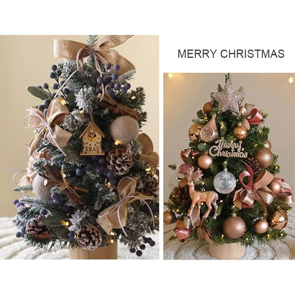 

45 см комплект рождественской елки «сделай сам», искусственная сосна, ангел, рождественская елка с подсветкой, сосновая ветка, рождественские украшения ручной работы