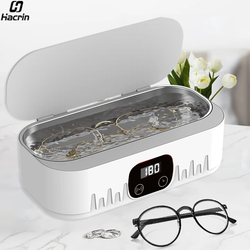 Ultrasonic Cleaner Ultrasonic Glasses Jewelry Cleaner Ultrasound Bath Lens Cleaner Ultrasonic Glasses Jewelry Cleaning Machine