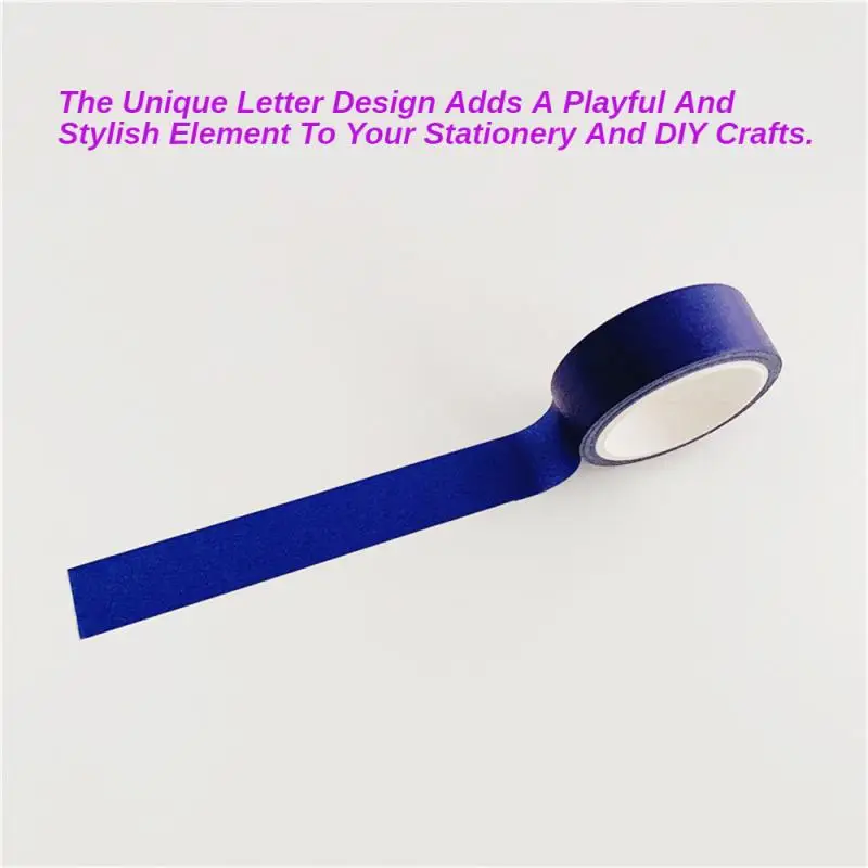 50/100PCS Material Paste Adhesive Multipurpose Adhesive Decorative Sticker Unique Blue Check Pattern Design Easy To Use