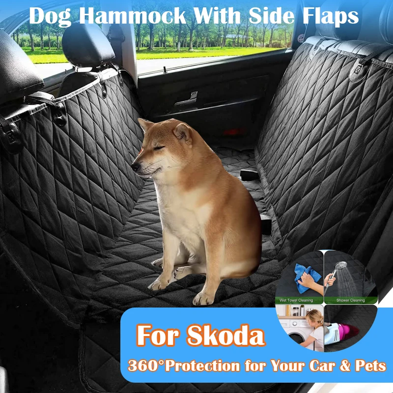 

Waterproof Dog Car Seat Cover Scratch Prevent Antinslip Dog Car Hammock For Skoda Octavia 3 A7 MK3 5E 2015 2016 2017 2018 2019
