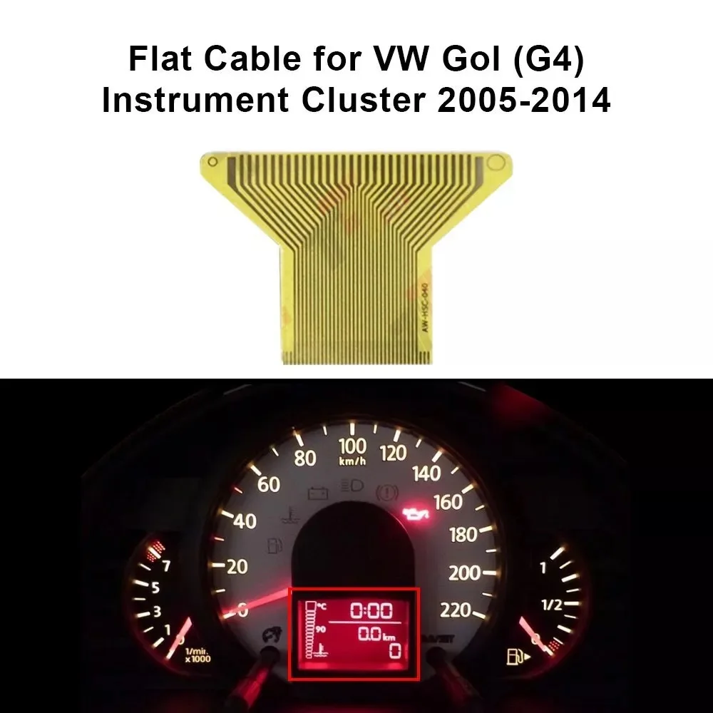 Flachkabel für das Kombiinstrument für VW Gol (G4) – Detail 2
