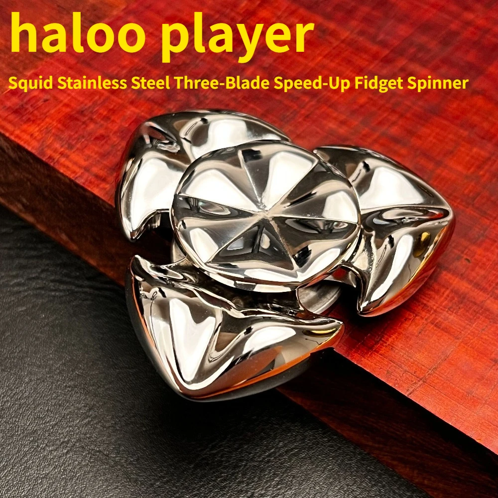 haloo-playeredc-spinner-de-acero-inoxidable-squid-de-245mm-con-bloqueo-de-tres-hojas-y-velocidad-de-ataque-rapida-​-​-y-juguete-de-descompresion