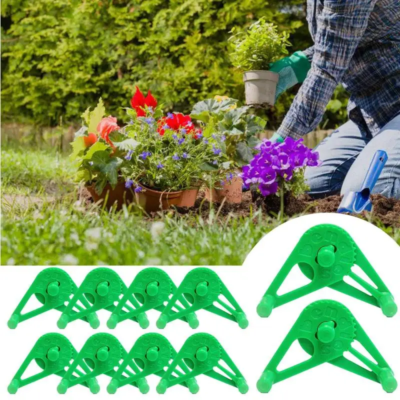 10PCS  Plant Branches Bender Garden Stem Trainer Clips Multifunctional Adjustable Planter Holder for Low Stress Training Tools