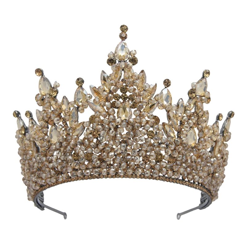 Itacazzo High End Walk Show Grand Crown Baroque Bride Headwear Queen's Birthday Party Luxury Tiaras