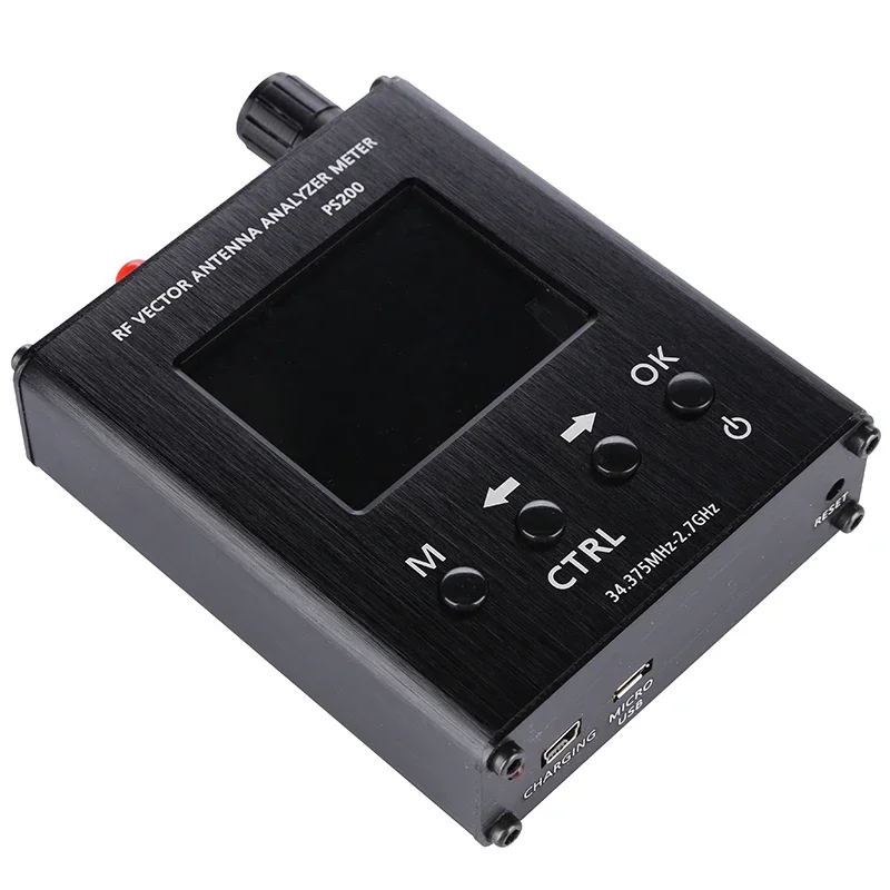 New PS100 137.5MHz 2.7GHZ PS200 34.375MHz 2.7GHZ UV RF Vector Impedance ANT SWR Antenna Analyzer N1201SA