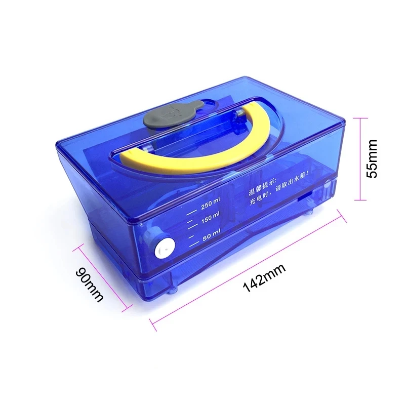 掃除機ロボットの交換部品,青い水タンク,ilife v3,v3s,v3l,v3s,pro,v5,v5s,v5s,pro,x5,v50に適しています