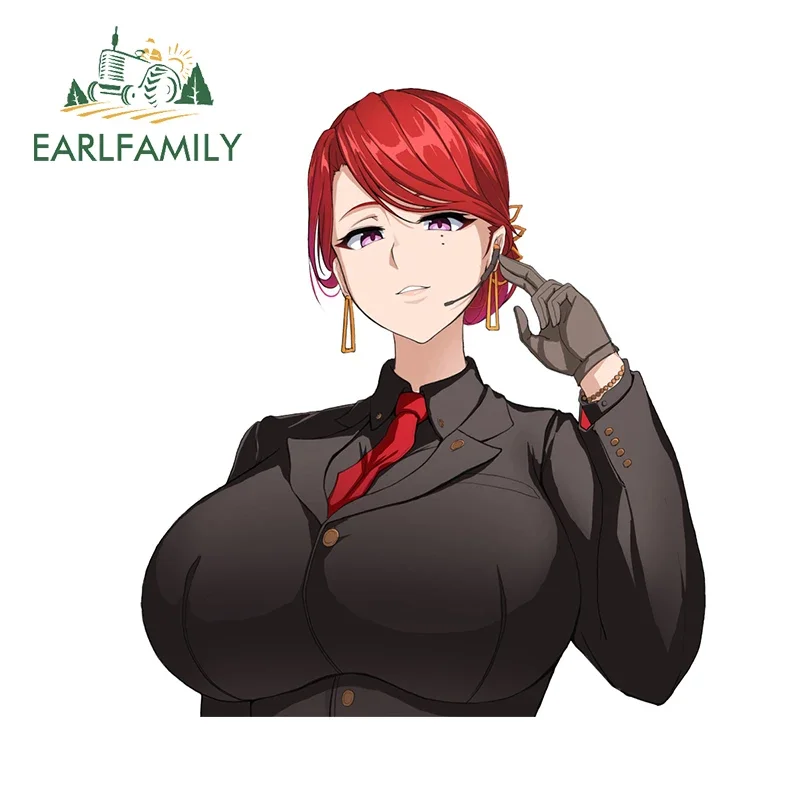 

EARLFAMILY 13cm x 11.6cm For Sexy Girls Vinyl Car Wrap Stickers Graffiti Funny Decal RV JDM Car Door Protector Motorcycle Decor