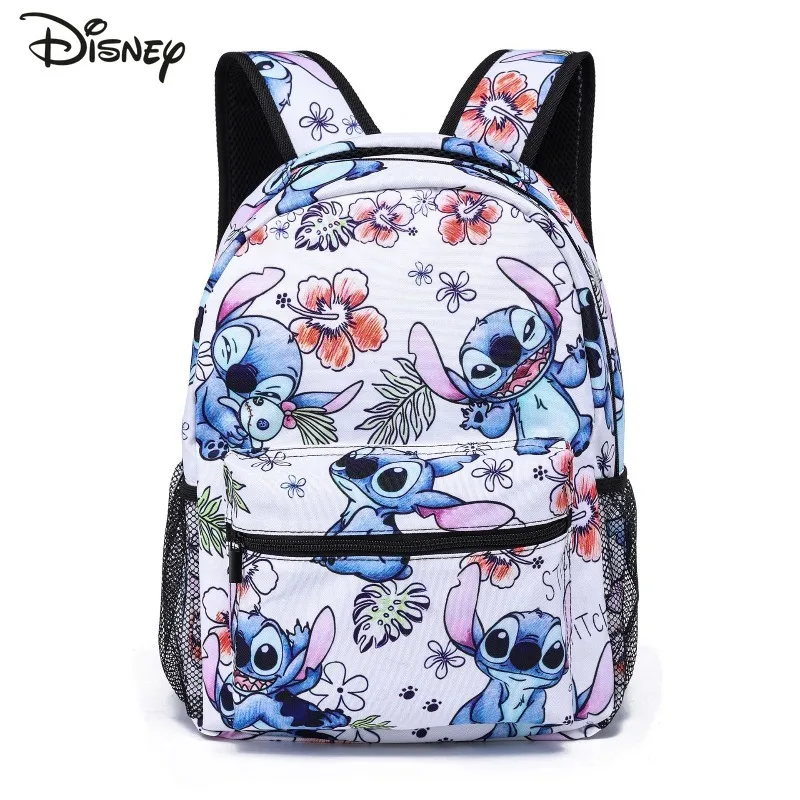 

Disney Stitch Backpack Large Capacity Adjustable Shoulder Strap Multifunctional Laptop Bag Outdoor Sports Gifts Daily Commuting