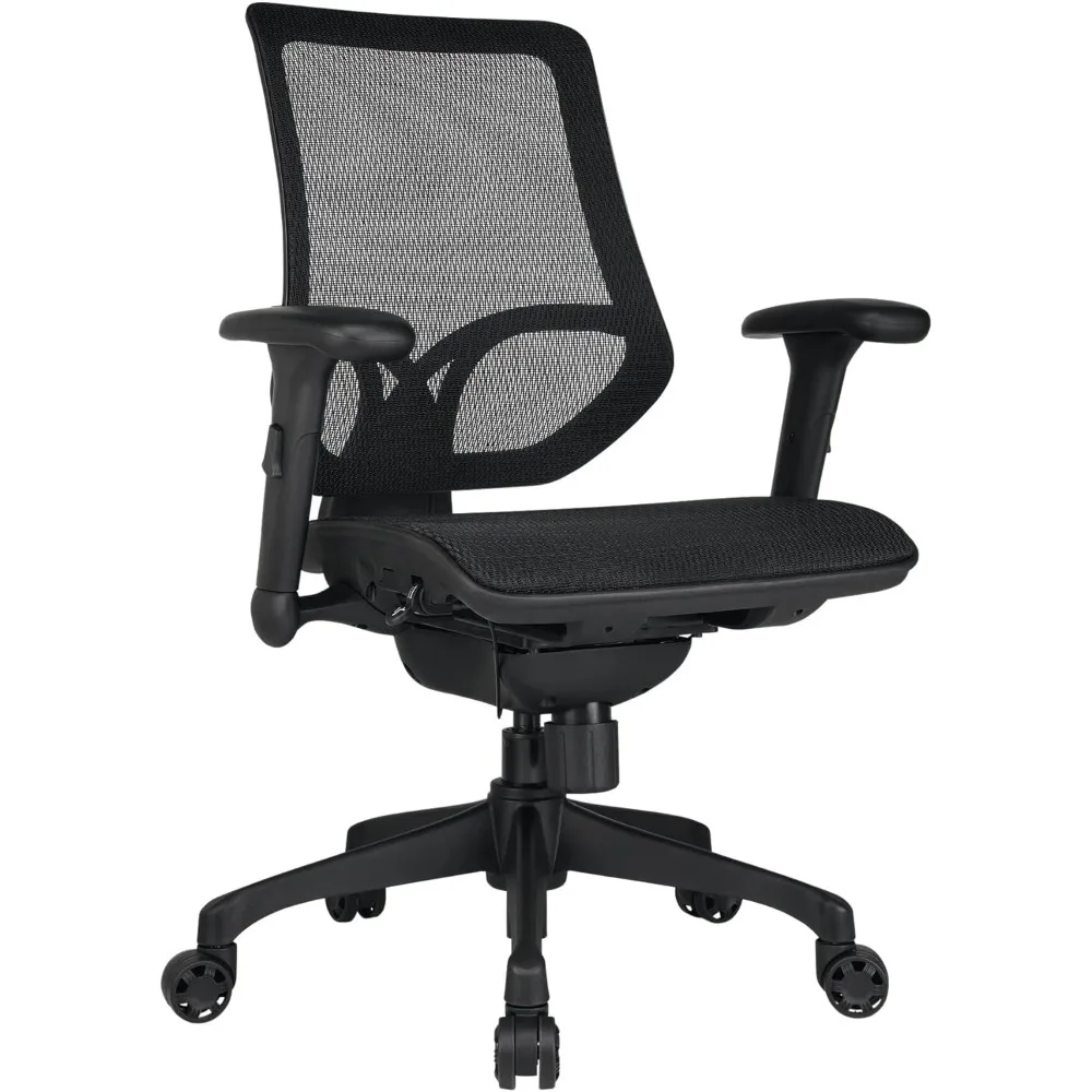 

Ergonomic Mesh Mid-Back Task Office Chair, BIFMA Compliant