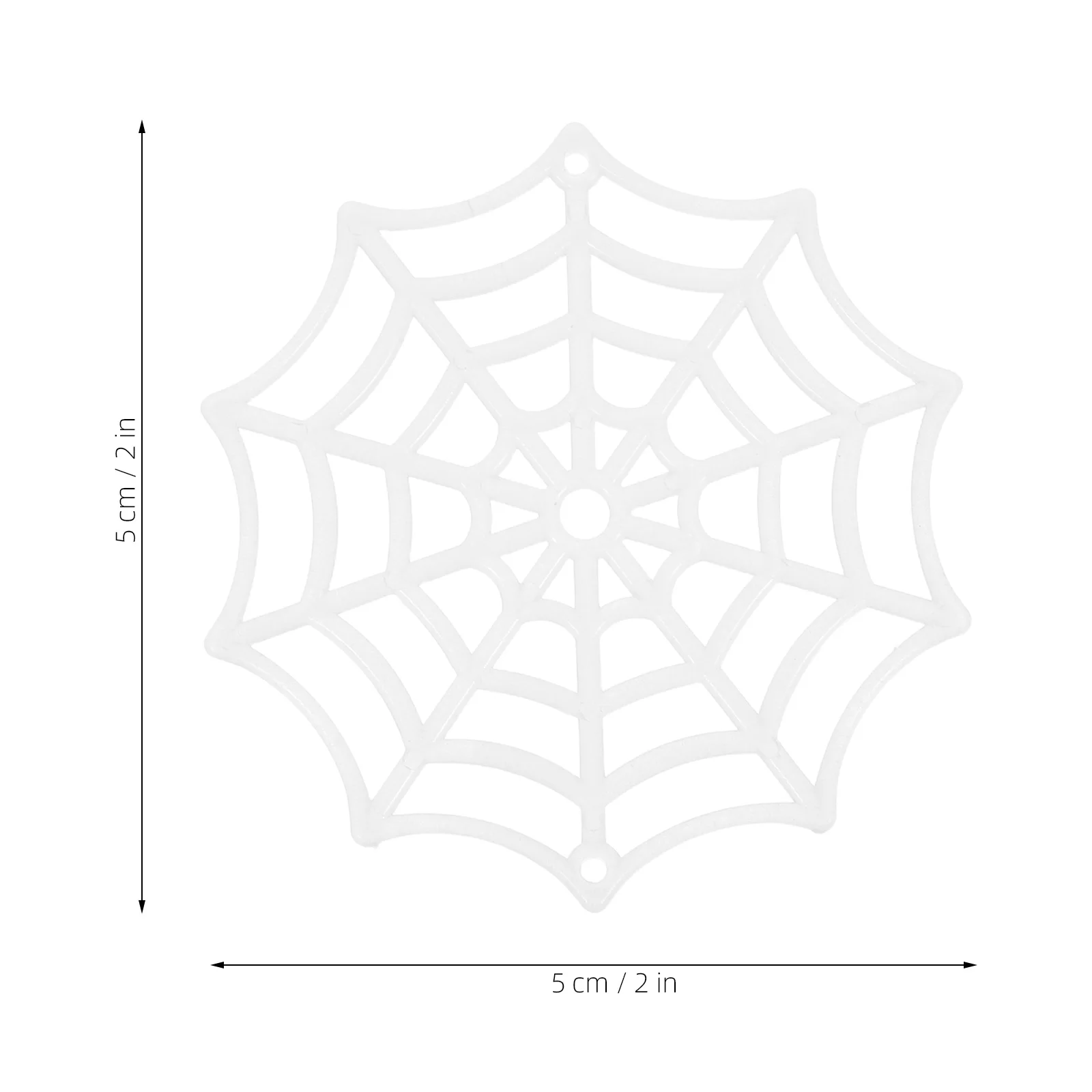 150Pcs Black Plastic Spider Web Decor Halloween Hanging Ornaments for Walls Windows Doors Party Layout Props Festival Atmosphere