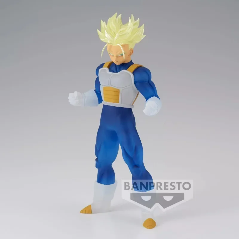 Bandai Original BANPRESTO Anime Dragon Ball Z CLEARISE Super Saiyan Trunks Action Figures Collection Model Toys