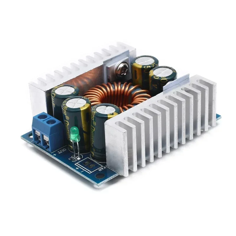 Dc 5-30V Naar 1.25-30V 8a Automatische Step Up/Down Converter Boost/Buck Spanningsregelaar Module Lader Omvormer Transmissie