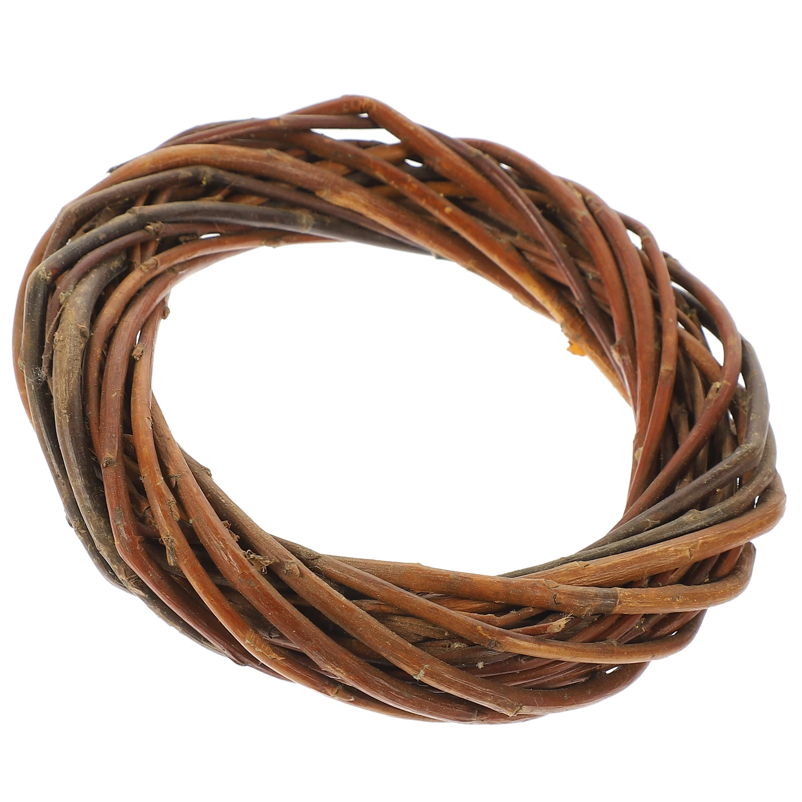 

1pc Natural Wicker Wreaths For Diy Round Wreath Frames Small Wreath Making Circles Festival Floral Garland Ring