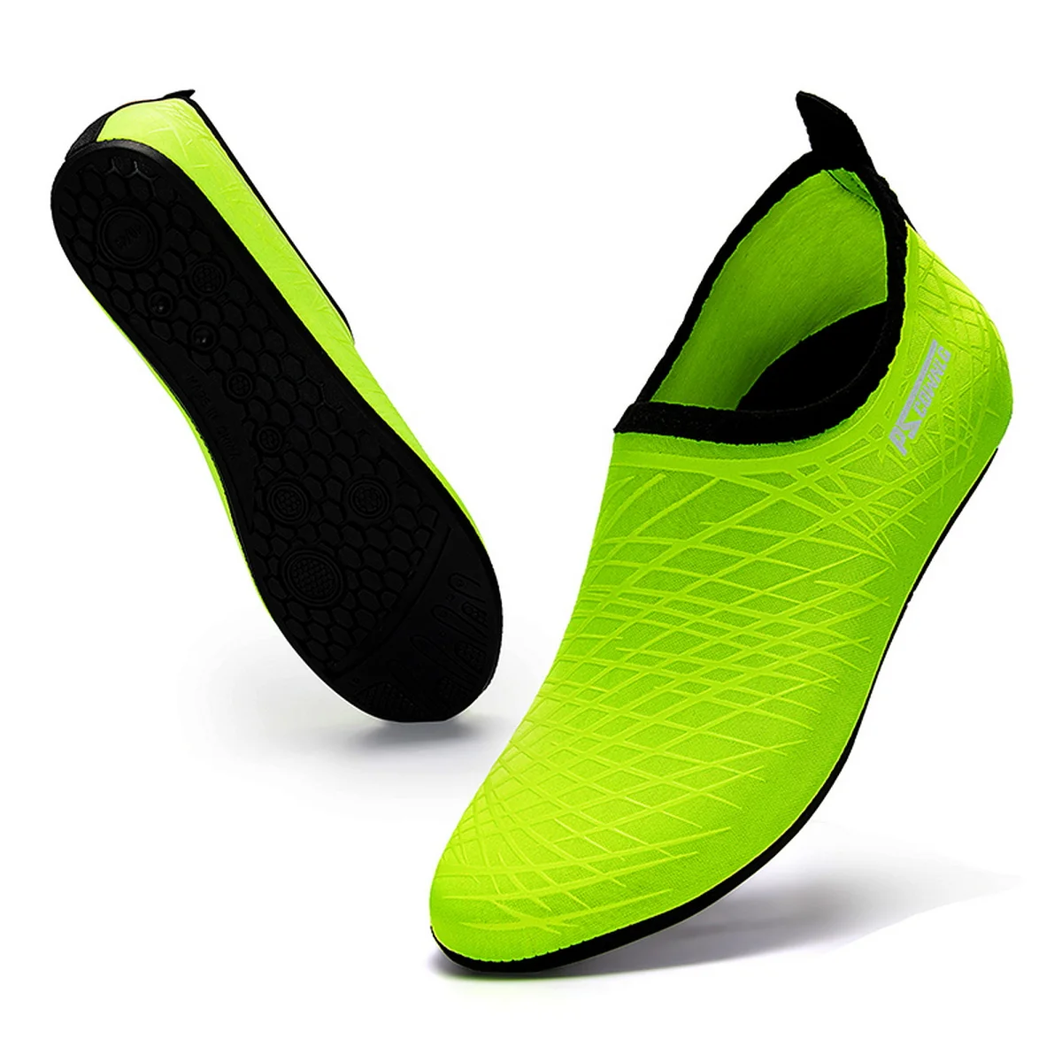 Watersportschoenen Barefoot sneldrogende Aqua Yoga sokken instapper voor heren dames