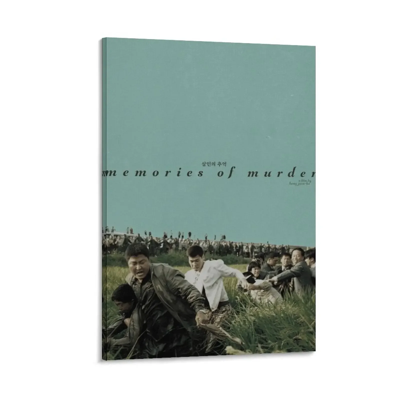 

Memories of Murder (2003) Movie Poster Canvas Painting Paintings on the wall Paintings korean room decor