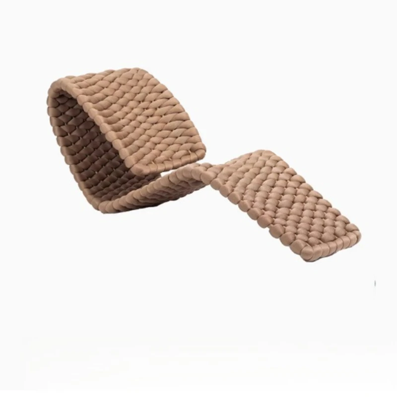 Internet-famous outdoor sofa designer rattan bed garden outdoor model home furniture courtyard separate combo
