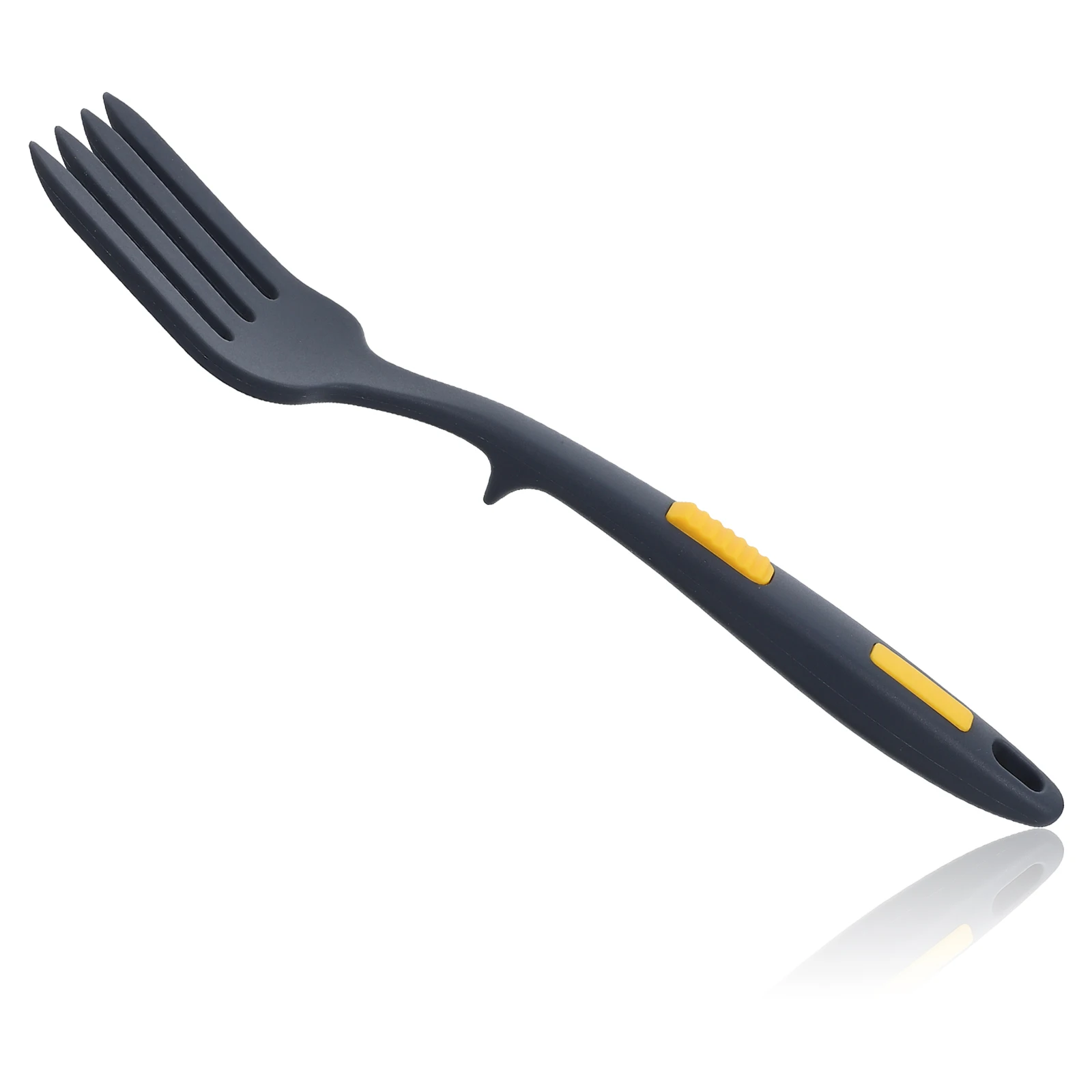 

Silicone Cooking Fork Kitchen Noodle Food Practical Salad Pasta Large Convenient Cookware Mixing Fried Gel Safe Health