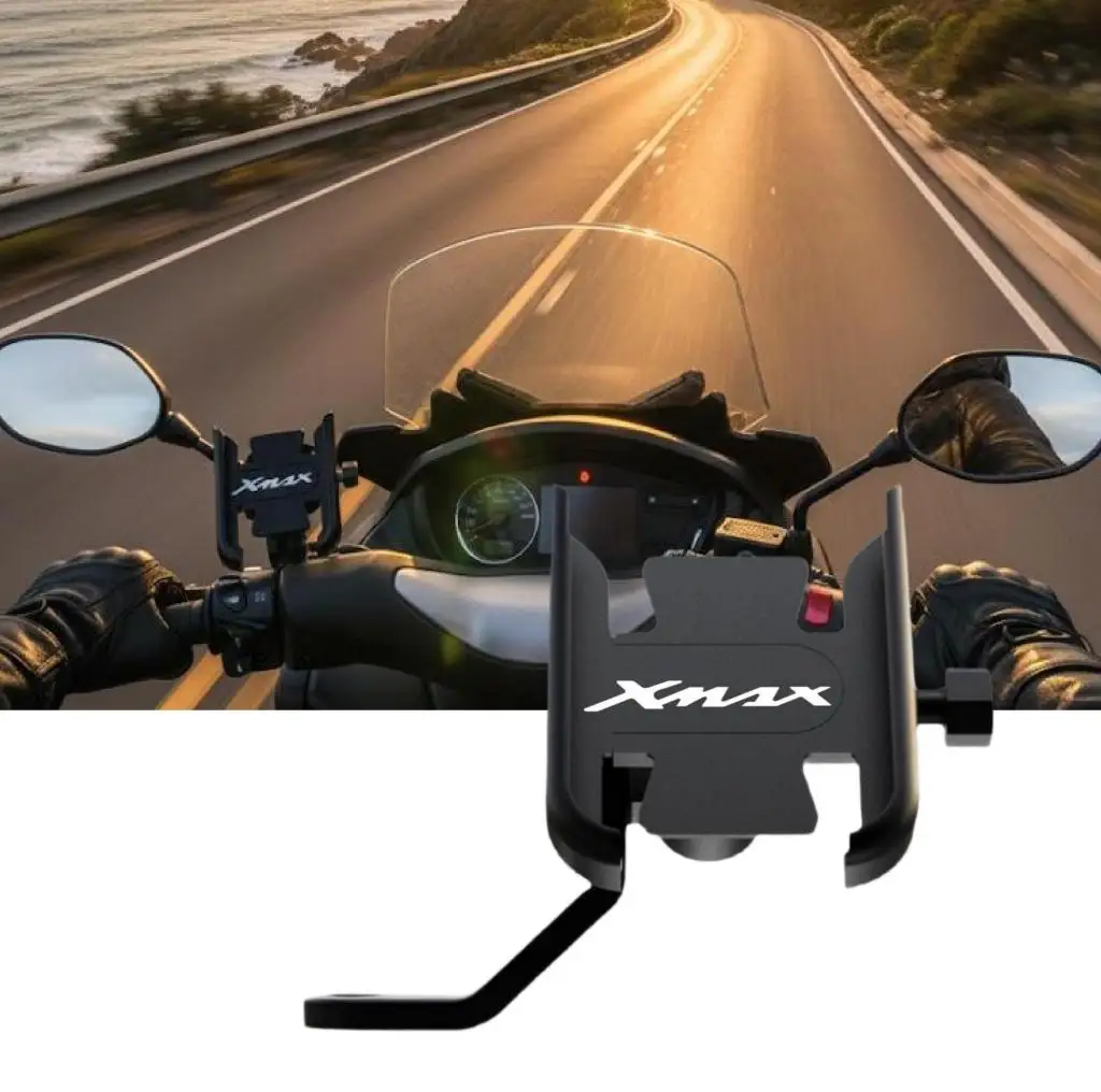 

Мотоциклетный мобильный телефон для XMAX 300 XMAX 400 XMAX XMAX 125 XMAX 250 XMAX 300, руль, заднее зеркало, мобильный телефон, GPS-подставка, кронштейн