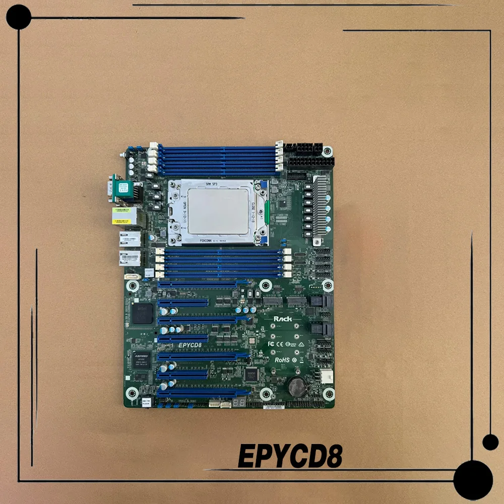 

EPYCD8 Server Workstation Motherboard LGA4094 7002/7001 2 M.2 2 1GB Network Ports IPMI 8 SATA3