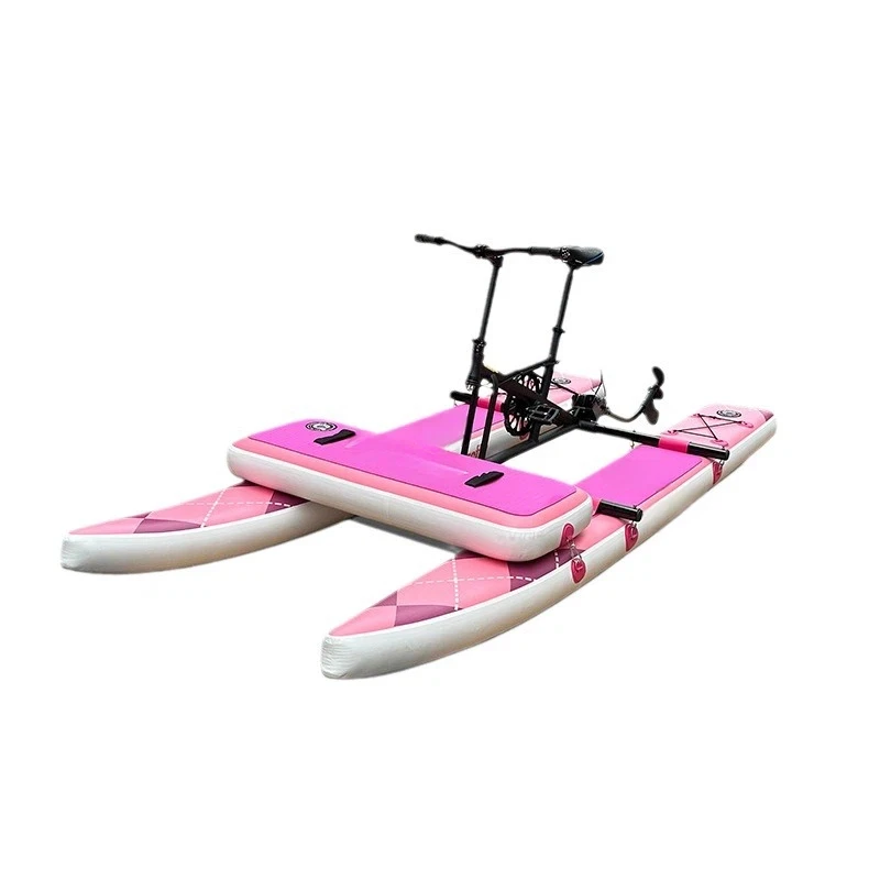 

Надувной водный велосипед Airo 2026 ZM с педальным приводом, легкий, на 1-2 человека, с рамой из алюминиевого сплава, для использования на реках, озерах и море, для активного отдыха на природе