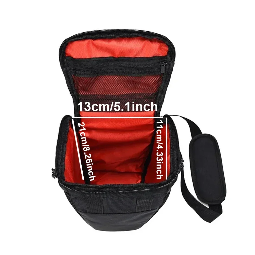 DSLR Bag Camera Package Nylon Waterproof Case for Canon Nikon Sony Shoulder Cross Body Strap Photographoer SLR Camera Carrier