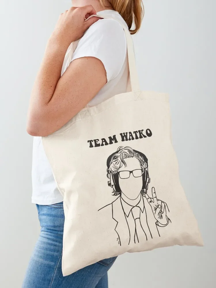 For friends and fans of British radio presenter, Watko. Tote Bag reusable shopping bags canvas shopping bag Shopper bag