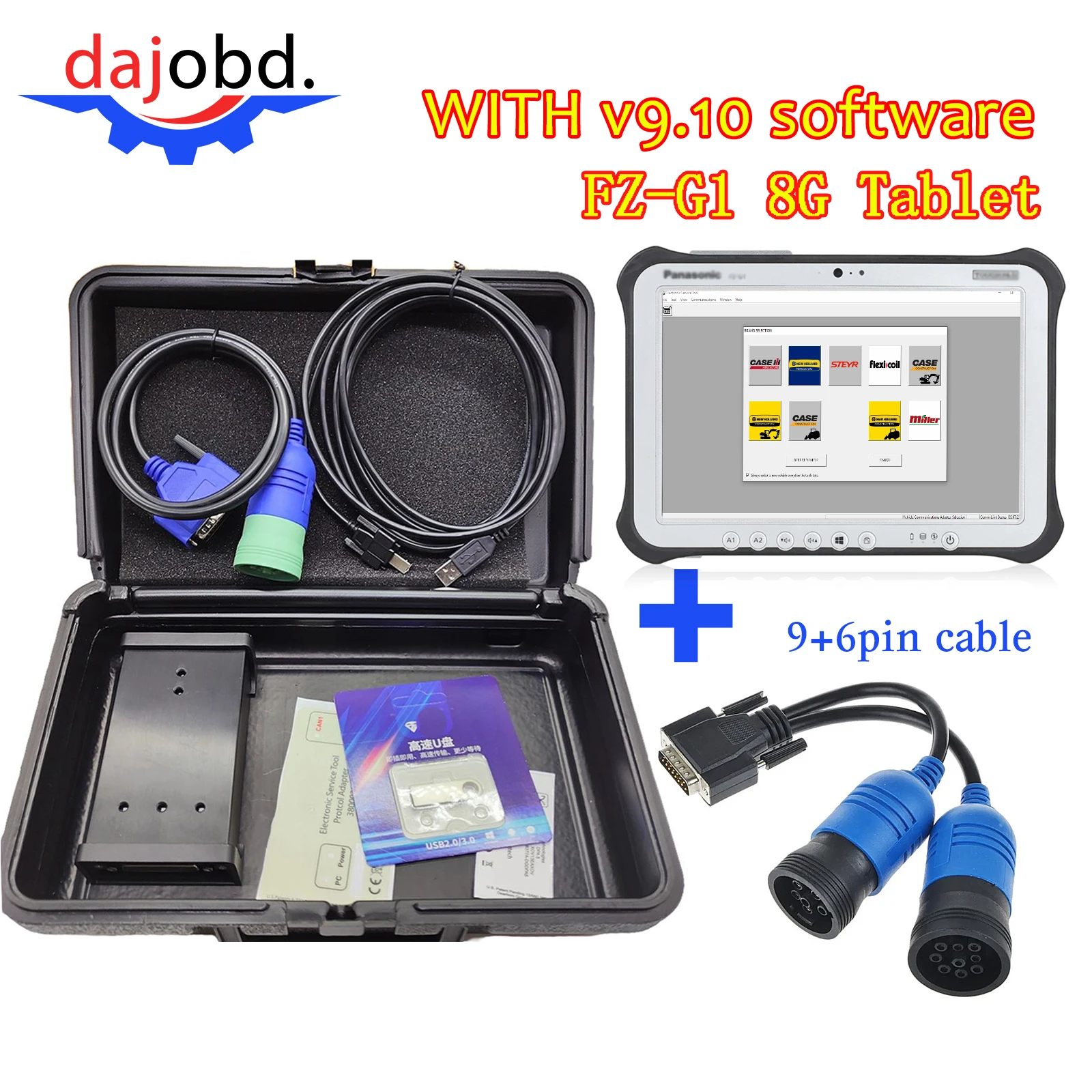 For DPA 5 EST V8.6 V9.11software and FZG1 table pc/t450 pc  Diagnostic Tool Scanner For DPA5 Holland Electronic Service Tools