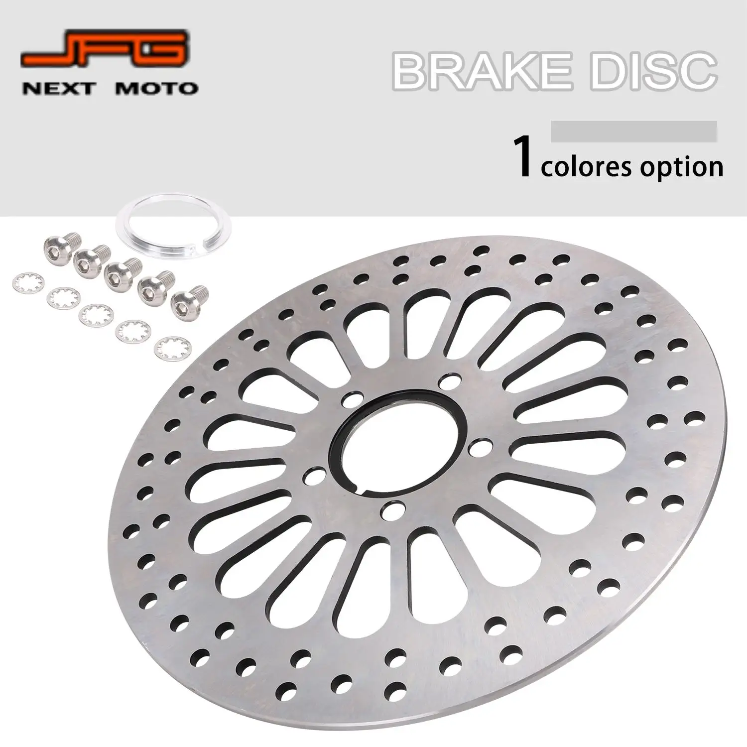 

Motorcycles Front Brake Disc Electric Dirt Bike Alloy Steel Parts For 1984-2013 TOURING SOFTAIL SPORTSTER DYNA MODELS