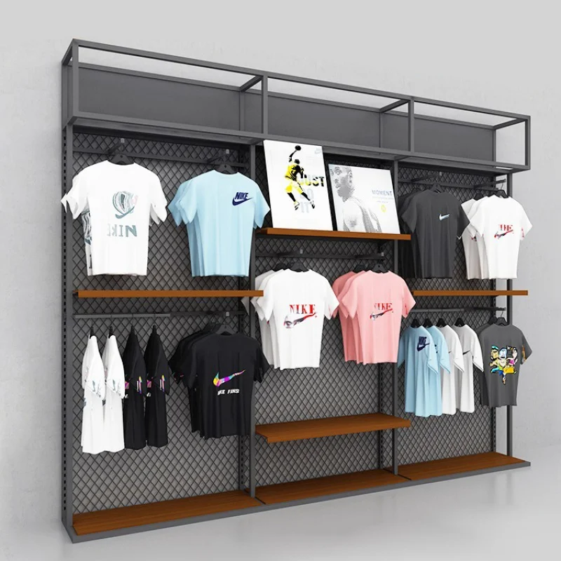 [Customized]Cloth Rack Display clothes Rack Display retail Clothing Store Display