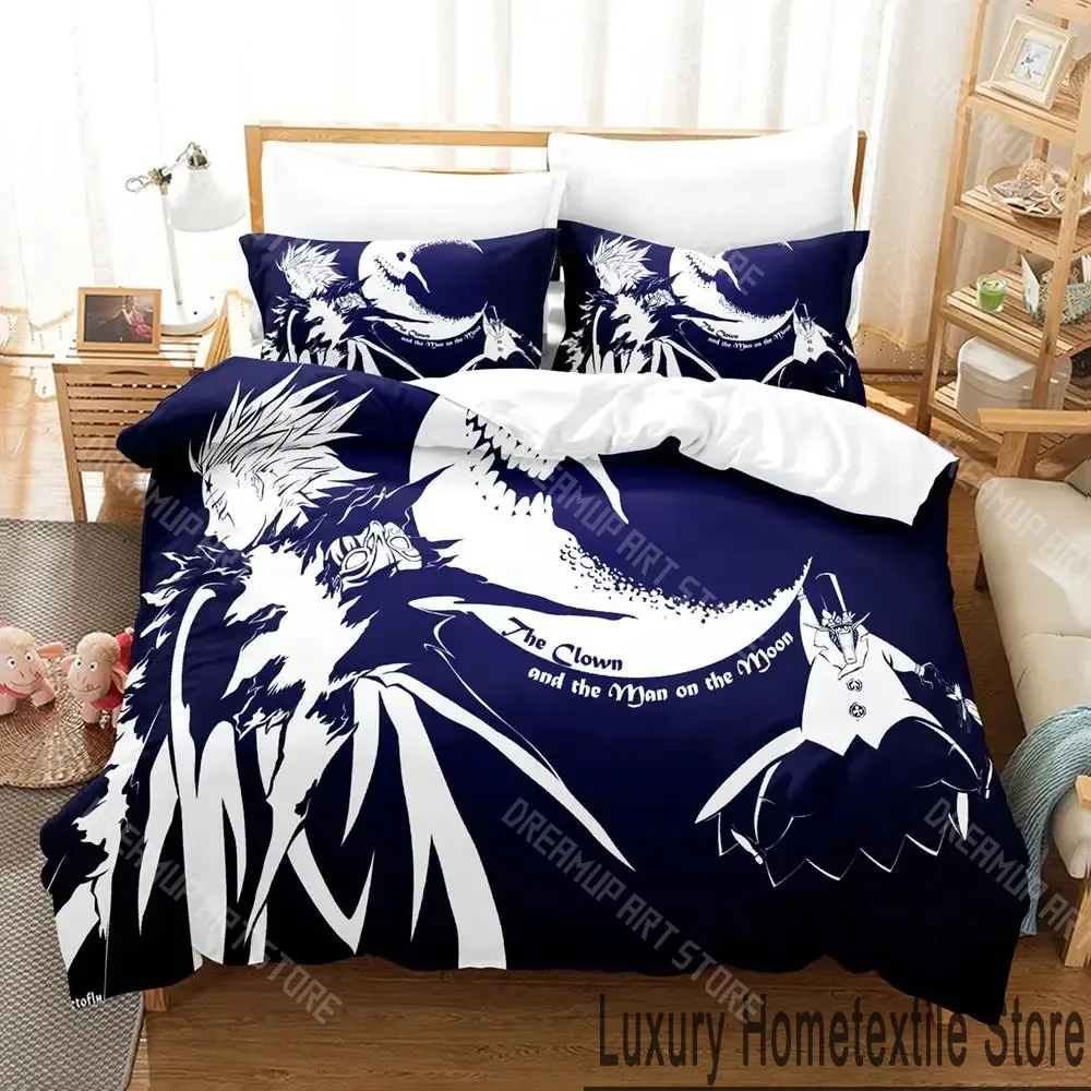 3D Printed D.Gray-man Anime Bedding Set for Boys Girls Duvet Cover And Pillowcase Twin Queen King Full Single Double Sizes
