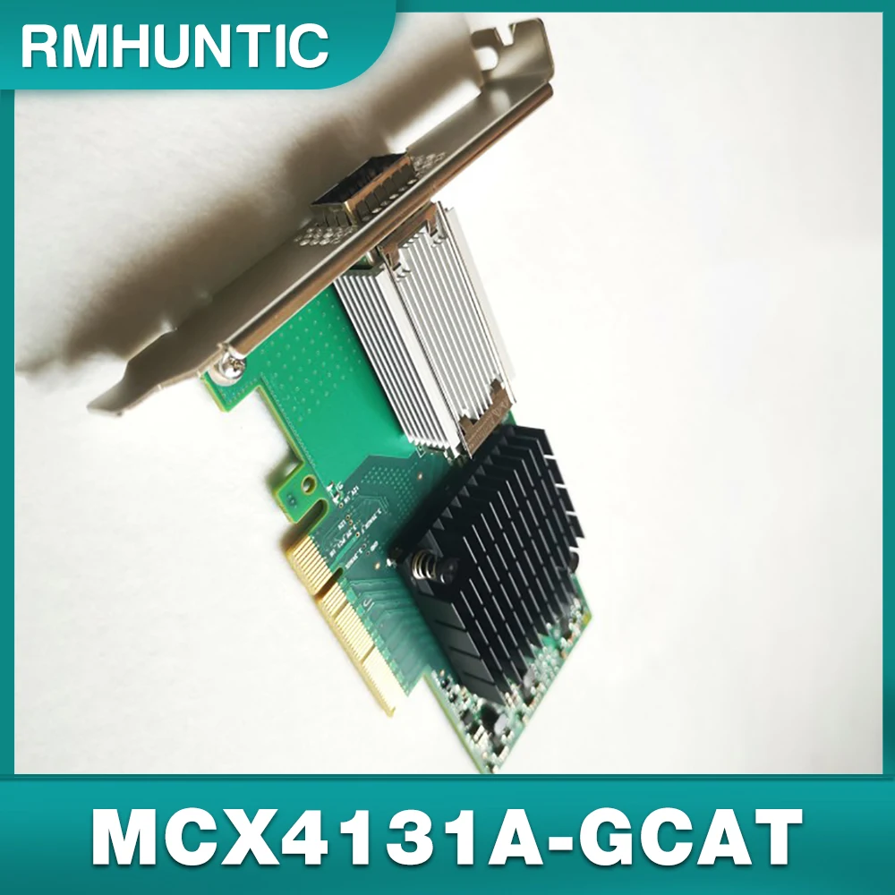 50 Gb/s para tarjeta de red Mellanox ConnectX-4 LX 50GbE CX4131A InfiniBand NIC MCX4131A-GCAT