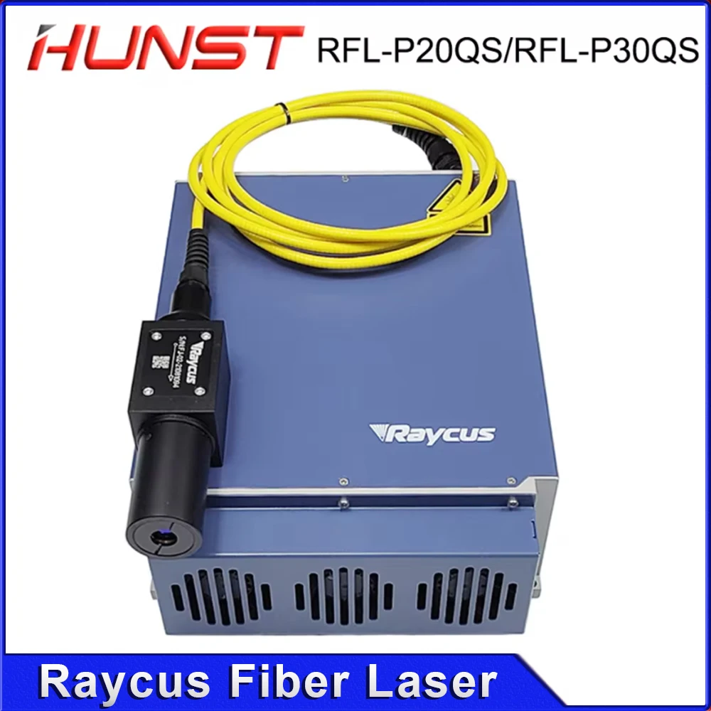 Hunst RFL-P20QS/30QS Raycus 20W 30W Q-switched Pulse Fiber Laser Source 1064nm Module for Metal Marking and Engraving Machine