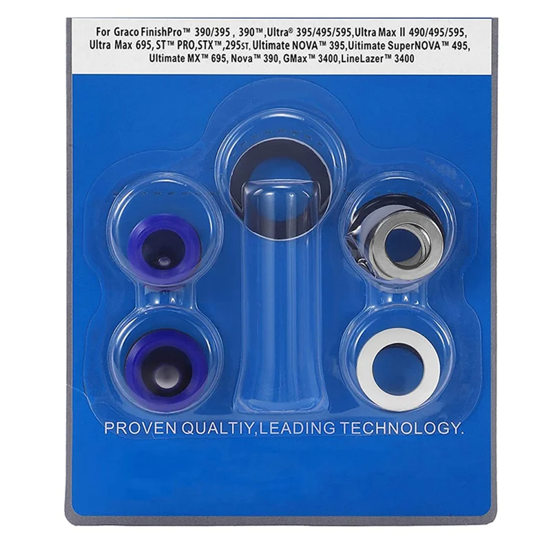 Nuovo 244194   Kit imballaggio pompa per spruzzatore airless di vernice 295 390 395 490 495 595 3400, spruzzatore pompa