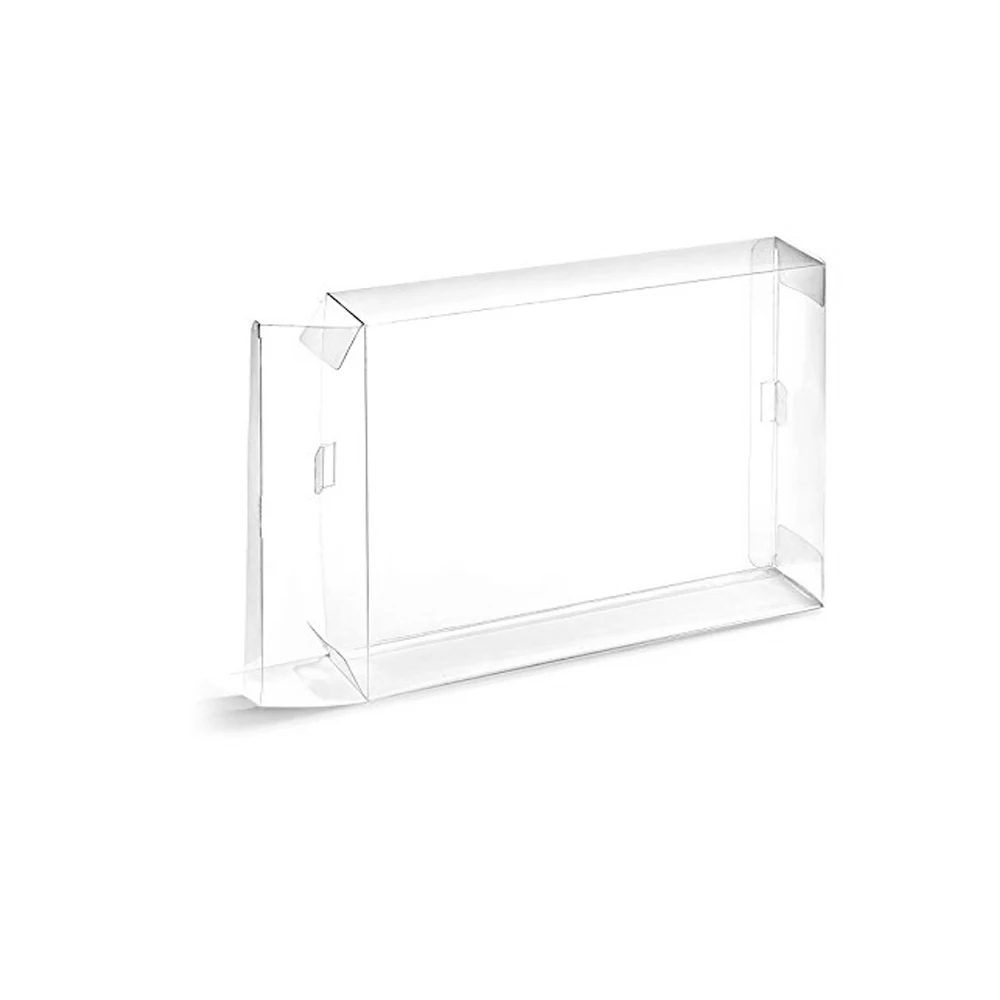 RUITROLIKER 10 PCS JP Clear Game Cartucho Protetor Caso Manga Caixa de Exibição para Cartucho SFC versão Japonesa