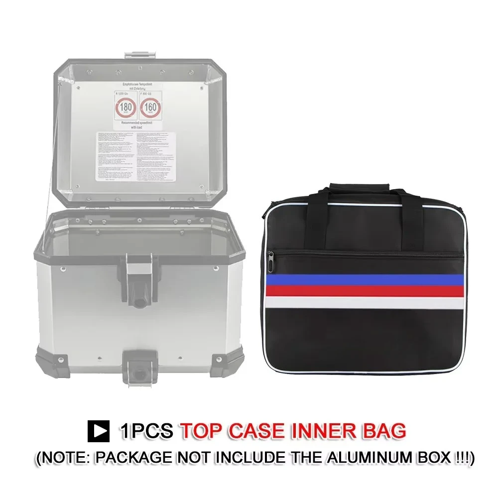 Motorrad Tasche Top Case Pannier Satteltasche Erweiterbar Innen Tasche Für R1200GS R1250GS Für Abenteuer 2013-2025 F750GS F850GS für ADV