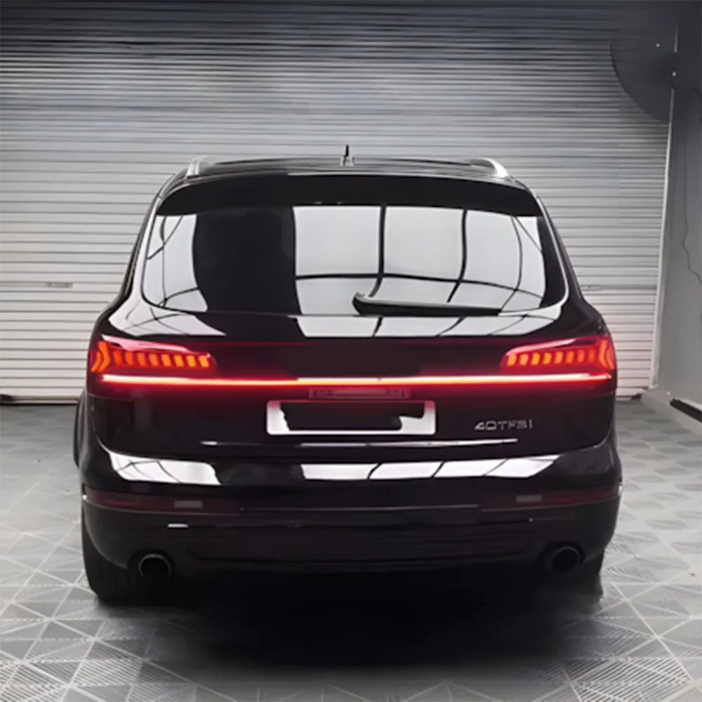 

Car Taillights For Audi Q7 2006-2015 Upgrade 2023 LED Auto Rear Back Lamps Assembly Through Dynamic Flowing Light Rear Tail Lamp