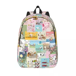 Snoopy For Girls Boys Large Capacity Student Backpack Lightweight waterproof Backpack 15.7in 17.7in