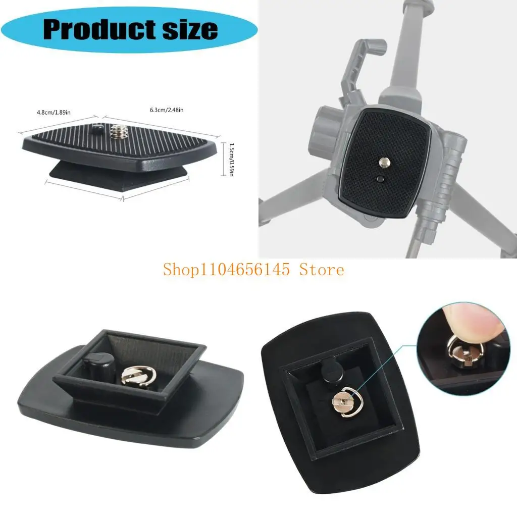 5ASD Quick Camera Mount System Universal Adapter Tpeerod Adapter Plate для VCT668 ST666