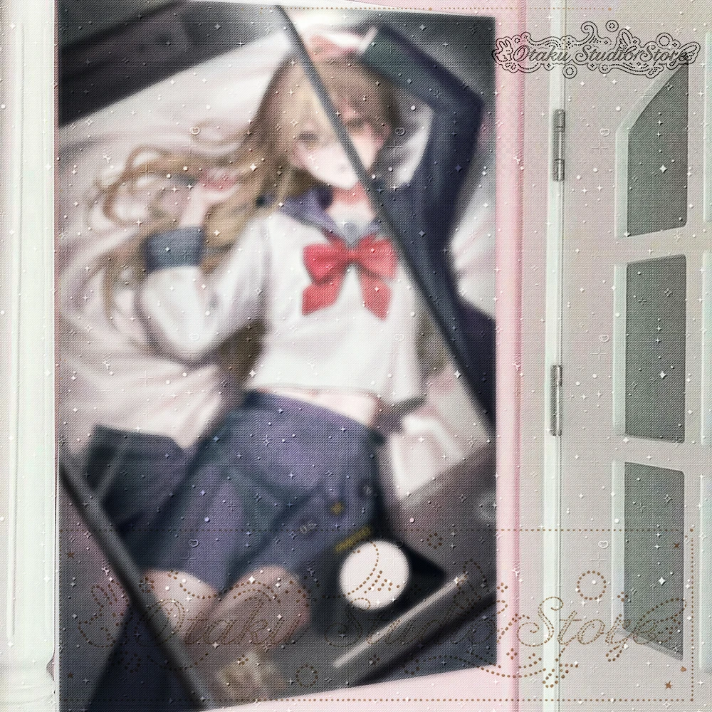 セーラー Sailor Uniform lady boy Anime Tapestry しんせいけ i Shinseikei Phone Camera View Lens Bed Background School Skirt Wall Decor Pol