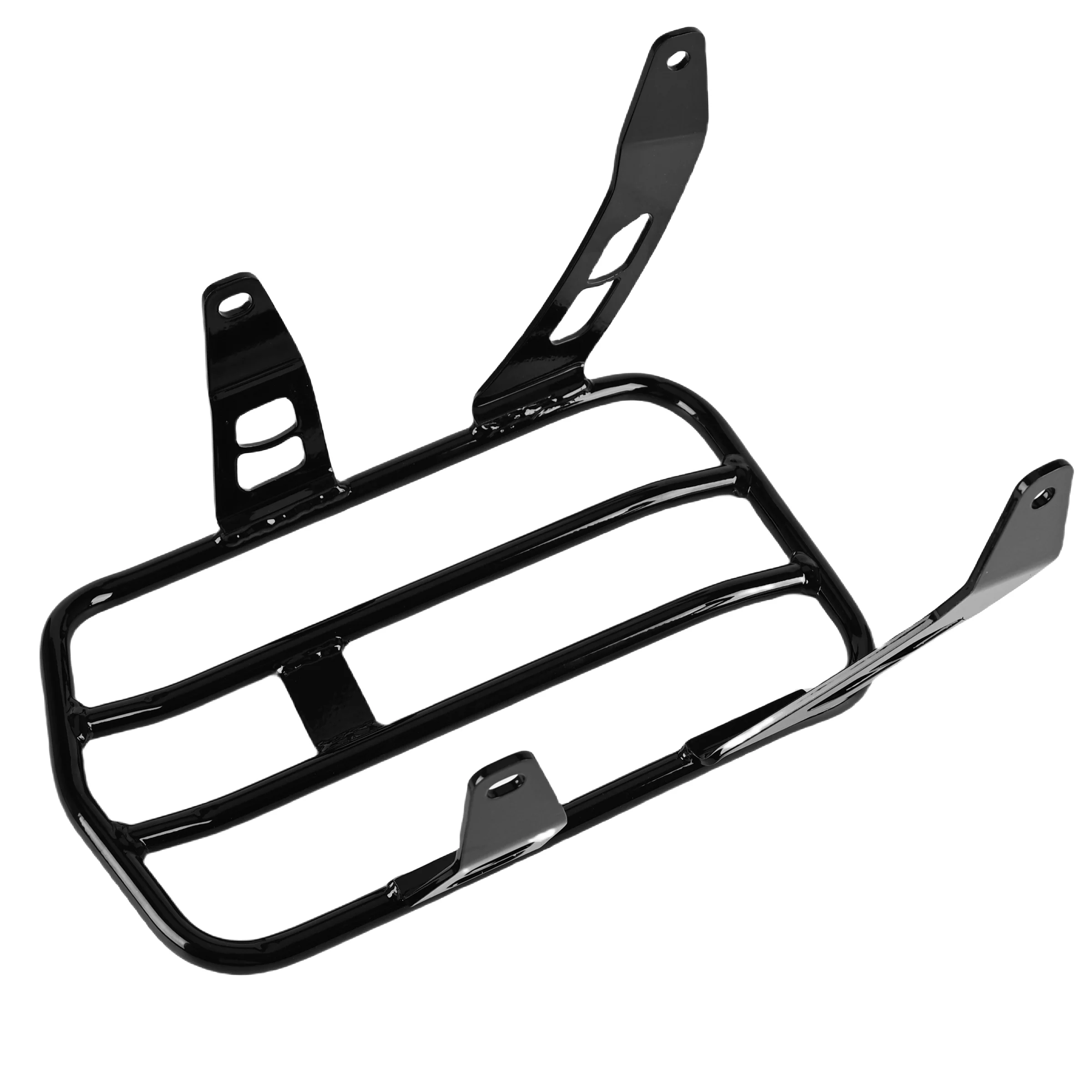 Motorcycle Rear Solo Seat Fixed Luggage Rack Support Shelf Rear Shelf Fits For Indian Scout Bobber/Bobber Sixty/Twenty 2018-2024